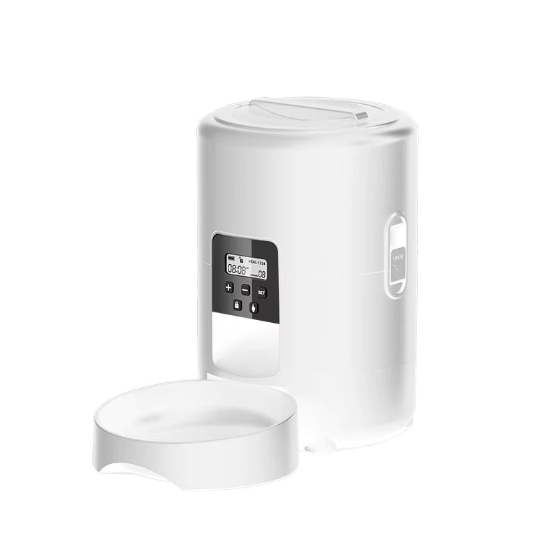 Smart Pet Feeder (2L) – WiFi + Button Control | Free Pet Brush Gift Inside 🎁 Free Delivery