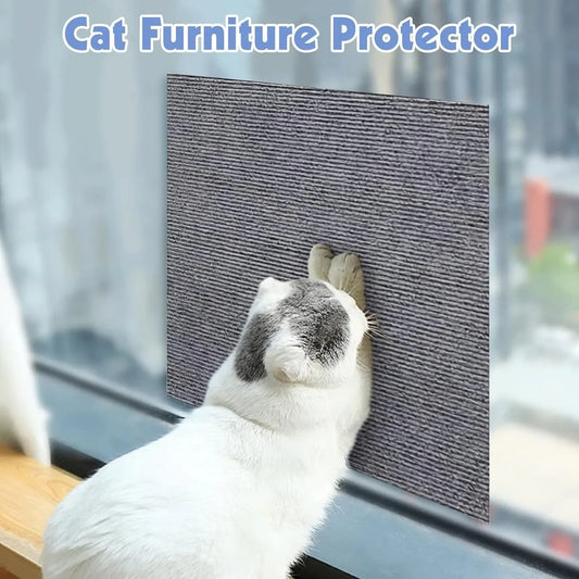 Cat Scratch Mat | Self-Adhesive, Trimmable & Durable Carpet Pad for Cats